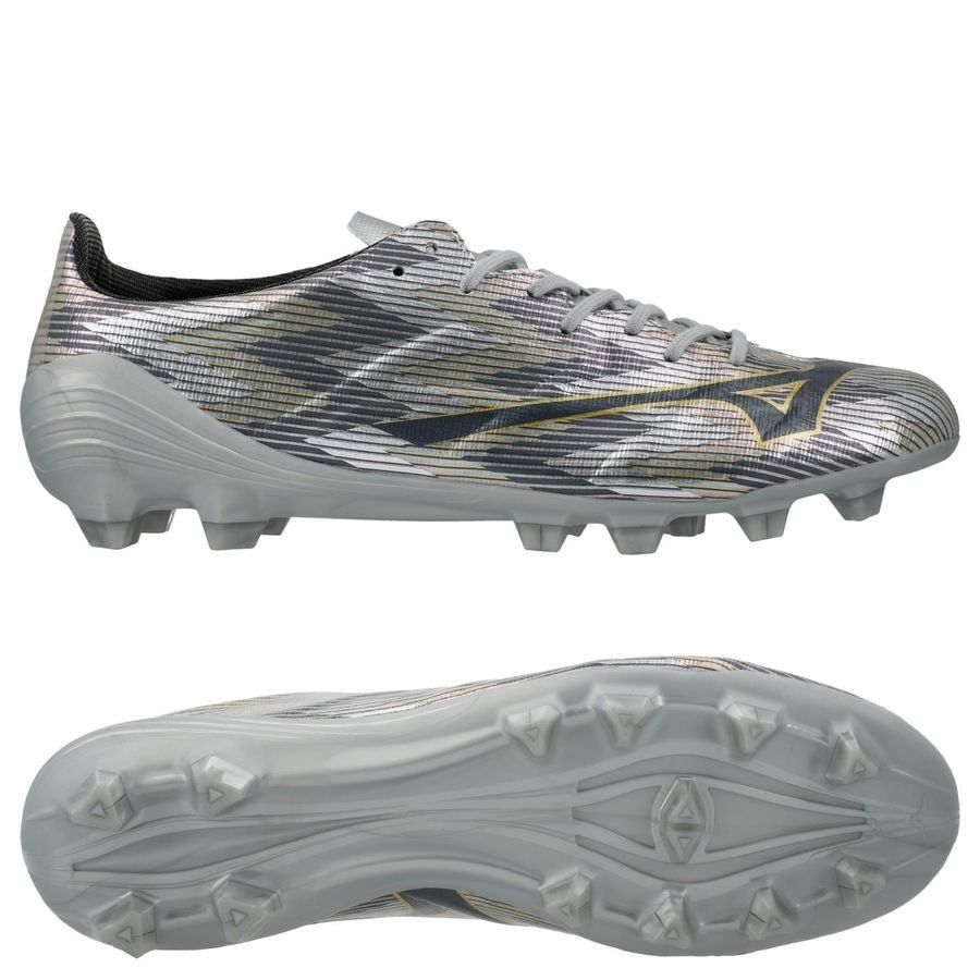 Mizuno Alpha II Pro FG/AG Platinum Silver - Silber/Gold Mizuno Alpha II Pro FG/AG Platinum Silver - Silber/Gold von Mizuno