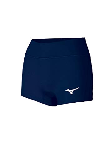 Mizuno Apex Volleyball-Shorts für Damen, 6,3 cm Innennaht, Marineblau, Größe L Mizuno Apex Volleyball-Shorts für Damen, 6,3 cm Innennaht, Marineblau, Größe L von Mizuno