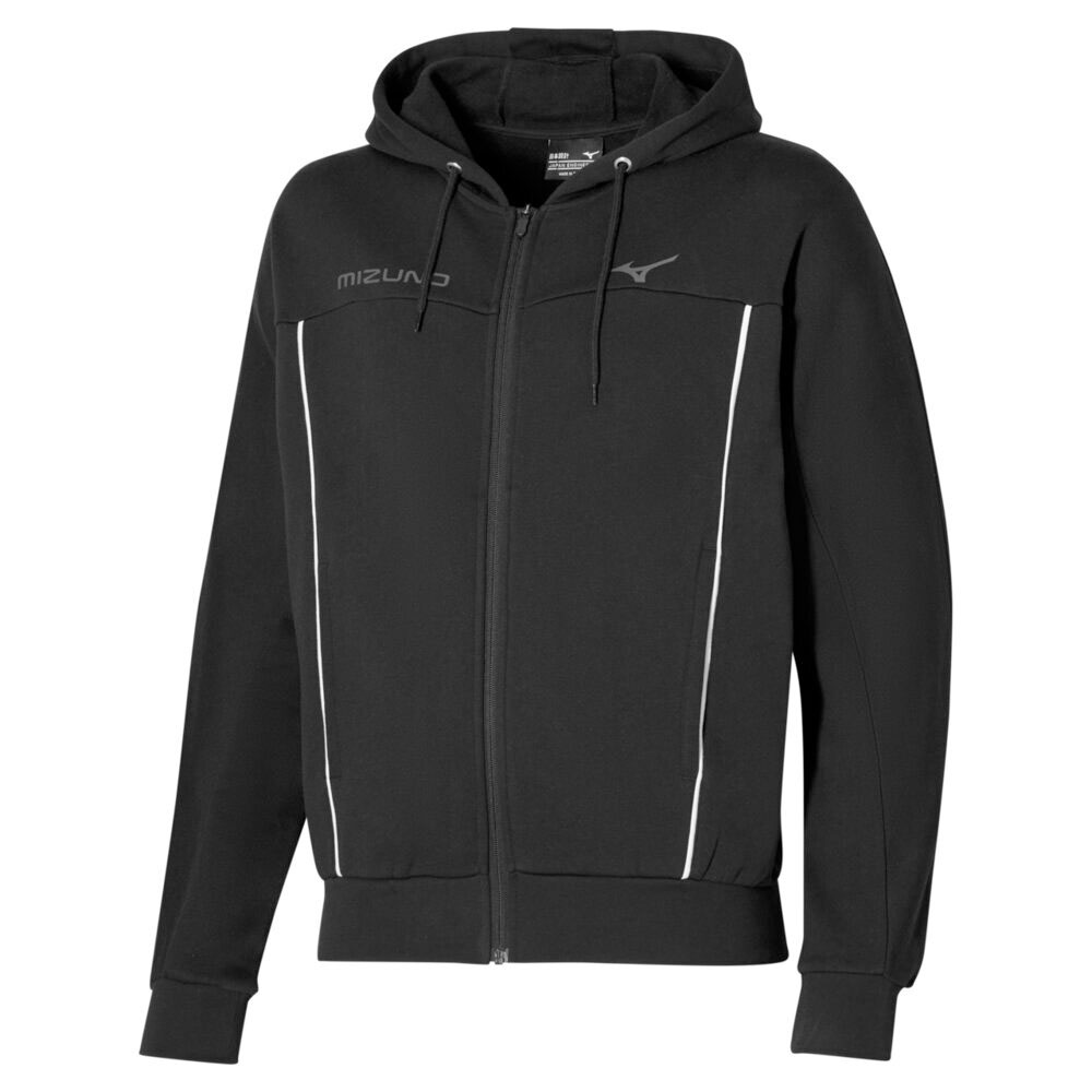 Mizuno Athletics Full Zip Sweatshirt Schwarz L Mann Mizuno Athletics Full Zip Sweatshirt Schwarz L Mann von Mizuno