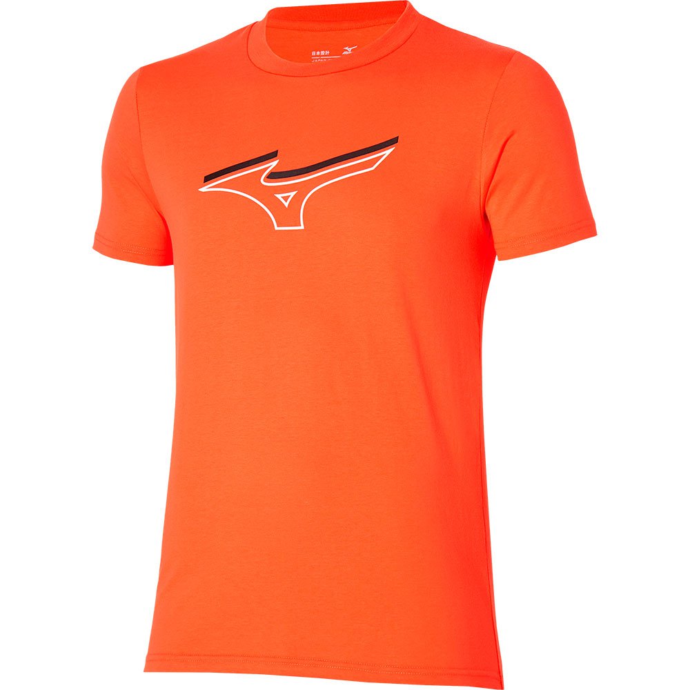 Mizuno Athletics Rb Short Sleeve T-shirt Orange XL Mann von Mizuno