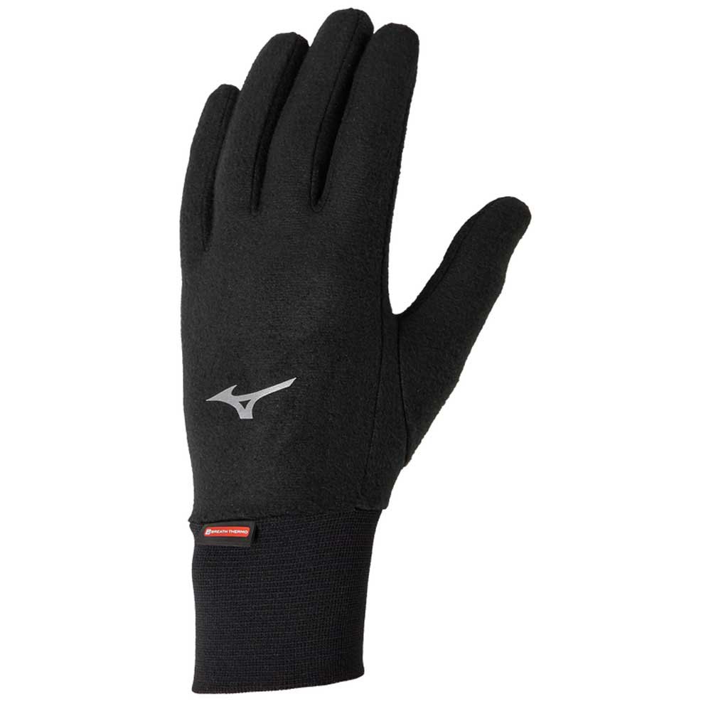 Mizuno Bt Mid Weight Fleece Gloves Schwarz S Mann von Mizuno