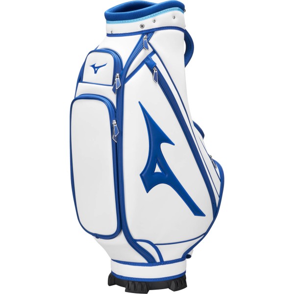 Mizuno Cartbag Tour Staff Mid weißblau von Mizuno