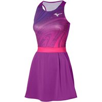 Mizuno Charge Printed Kleid Damen in lila, Größe: M von Mizuno