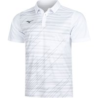 Mizuno Chiba Polo Herren in weiß, Größe: XL von Mizuno