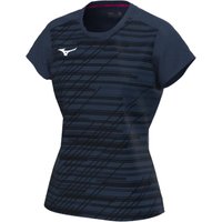 Mizuno Chiba T-Shirt Damen in dunkelblau Mizuno Chiba T-Shirt Damen in dunkelblau von Mizuno