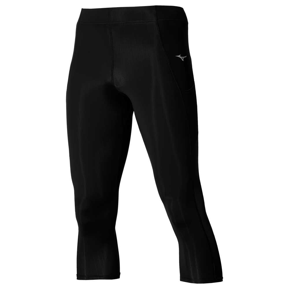 Mizuno Core 3/4 Leggings Schwarz M Mann von Mizuno