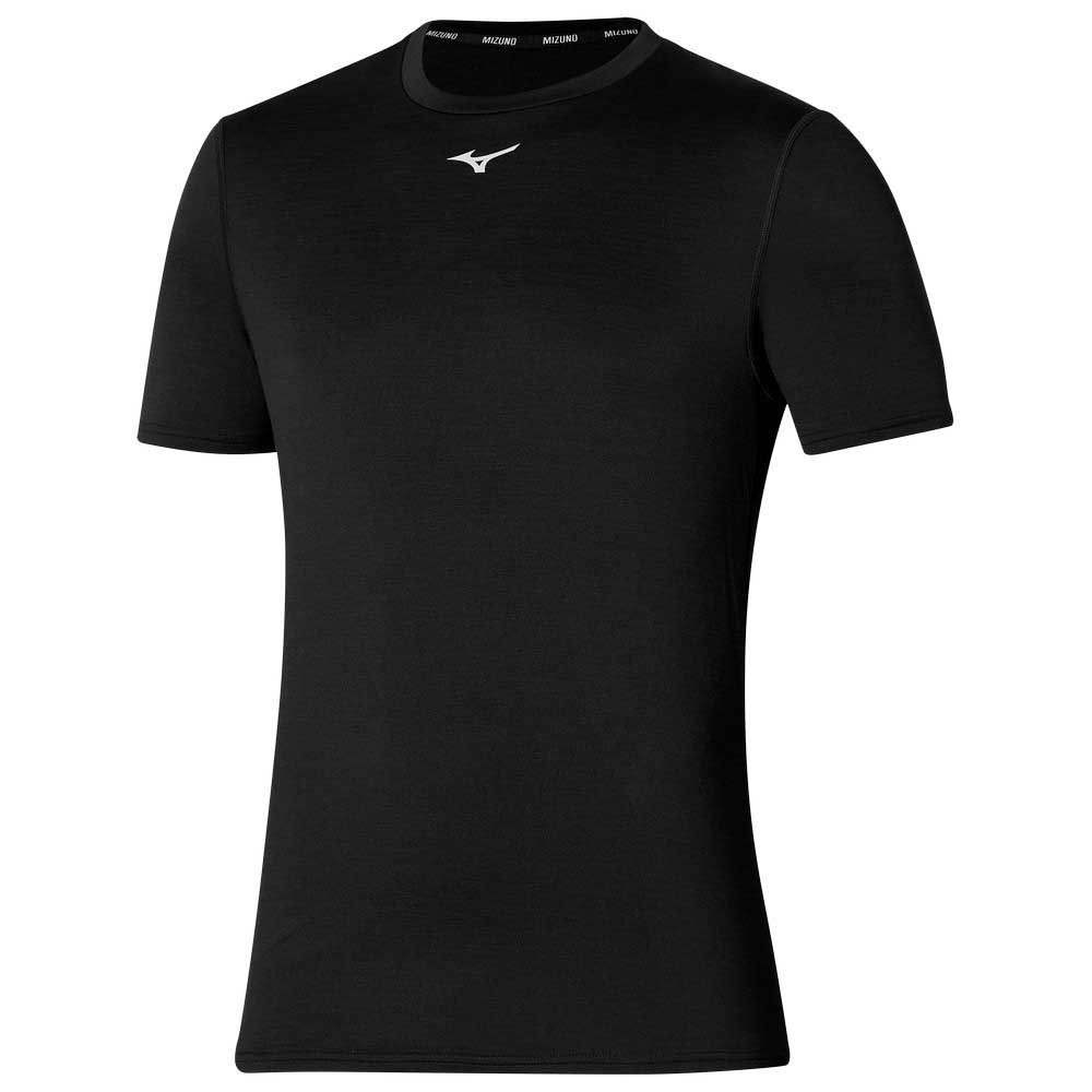 Mizuno Core Short Sleeve T-shirt Schwarz XL Mann von Mizuno