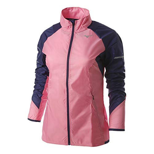 Mizuno Damen Aero Wind Longsleeve-Rosa, Lila Shirts, M von Mizuno