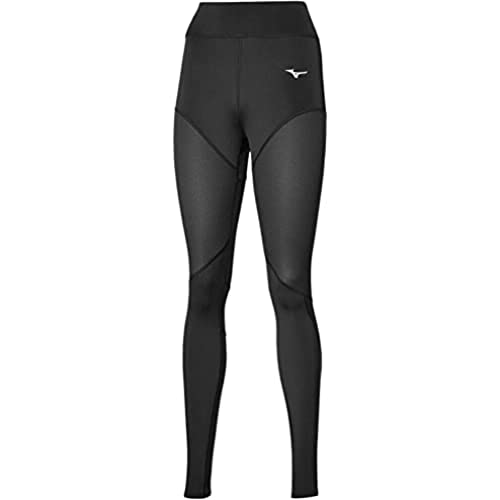 Mizuno Damen Bt Tight Leggings, Damen, Leggings, J2GB1770, Schwarz, S von Mizuno