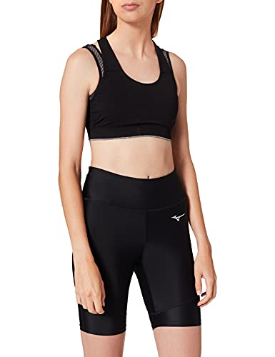 Mizuno Damen Core Mid Strumpfhose, Black, L von Mizuno