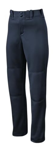 Mizuno Damen Erwachsene Full Länge Fastpitch Softball Hose mit gesäumten Unterseite offen, Damen, Women's Full Length Softball Pant, anthrazit von Mizuno