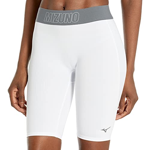 Mizuno Damen Kompressionshose, Weiß, Größe XL Mizuno Damen Kompressionshose, Weiß, Größe XL von Mizuno