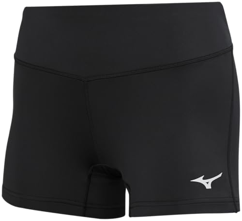 Mizuno Damen Mizuno 440656 9090 02 XXS Victory Volleyball Shorts 8 9 cm Schrittl nge, Schwarz, XXS EU von Mizuno