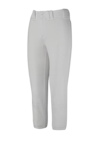 Mizuno Herren 350150.9191.08.XXL Damen Hose Mit Gürtel, Größe XXL, Grau, Grau, XXL EU von Mizuno