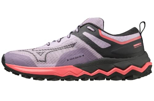 Mizuno Damen Wave Ibuki 4 Laufschuhe Trailschuh Lila - Schwarz 38 von Mizuno