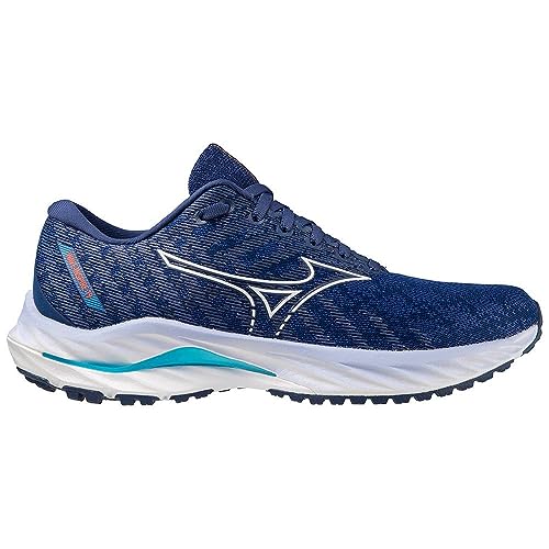 Mizuno Damen Wave Inspire 19 Laufschuhe Stabilitätsschuh Dunkelblau - Weiß 41 Mizuno Damen Wave Inspire 19 Laufschuhe Stabilitätsschuh Dunkelblau - Weiß 41 von Mizuno