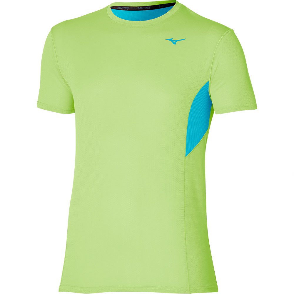 Mizuno Dryaeroflow Short Sleeve T-shirt Grün 2XL Mann von Mizuno