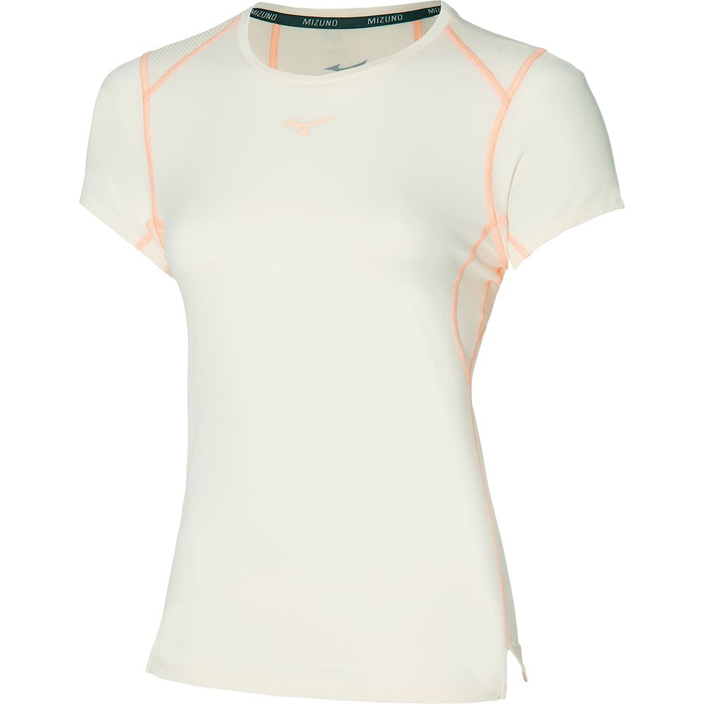 Mizuno Dryaeroflow Short Sleeve T-shirt Weiß XL Frau von Mizuno