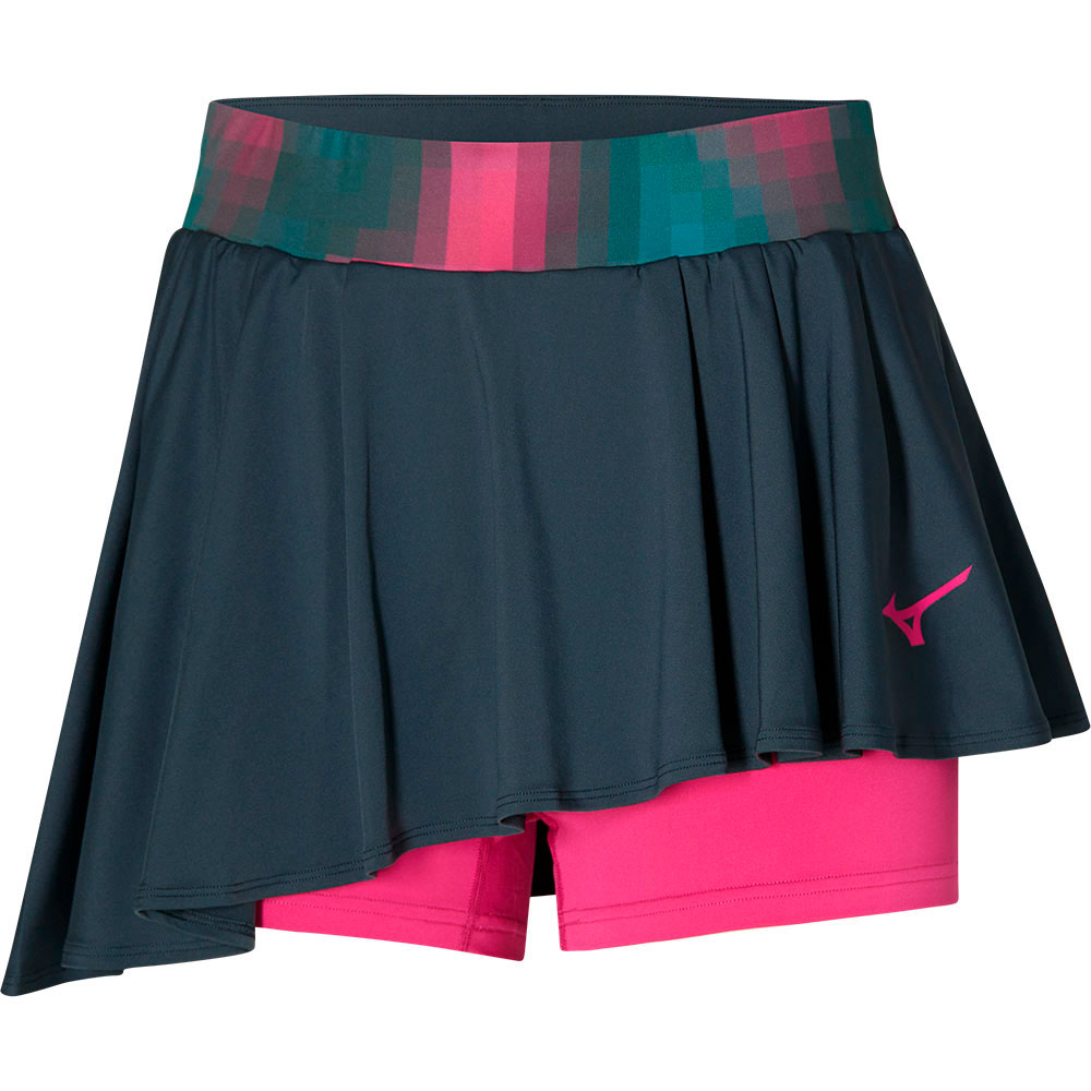 Mizuno Frontier Flying Skirt Blau M Frau Mizuno Frontier Flying Skirt Blau M Frau von Mizuno