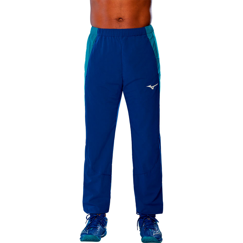 Mizuno Frontier Shadow Pants Blau M Mann von Mizuno