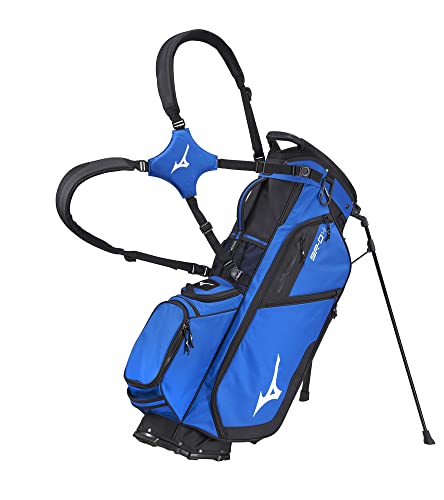 Mizuno Golf BR-D4 Golftasche, 6-Fach, Standfunktion, nautisches Blau von Mizuno