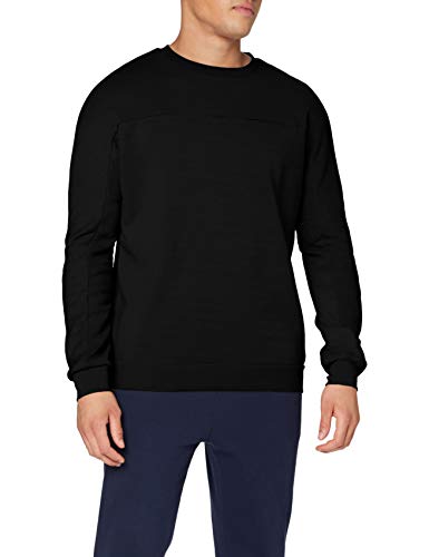 Mizuno Herren Athletic Crew Sweatshirts, Black, L von Mizuno