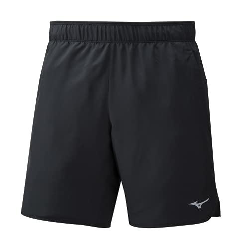 Mizuno Herren Core 7.5 2in1 Shorts, Black, XXL Mizuno Herren Core 7.5 2in1 Shorts, Black, XXL von Mizuno