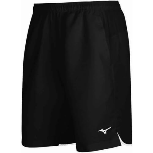 Mizuno Herren Hex Rect Shorts, Schwarz / Weiß, L EU von Mizuno