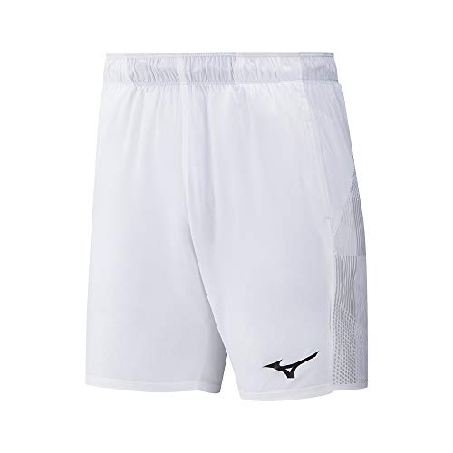 Mizuno Herren Shorts 8in Flex, White, XL, K2GB8550 von Mizuno