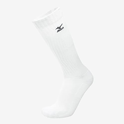 Mizuno Herren VB Socks Long 6 Pair, Weiß/Navy, M von Mizuno