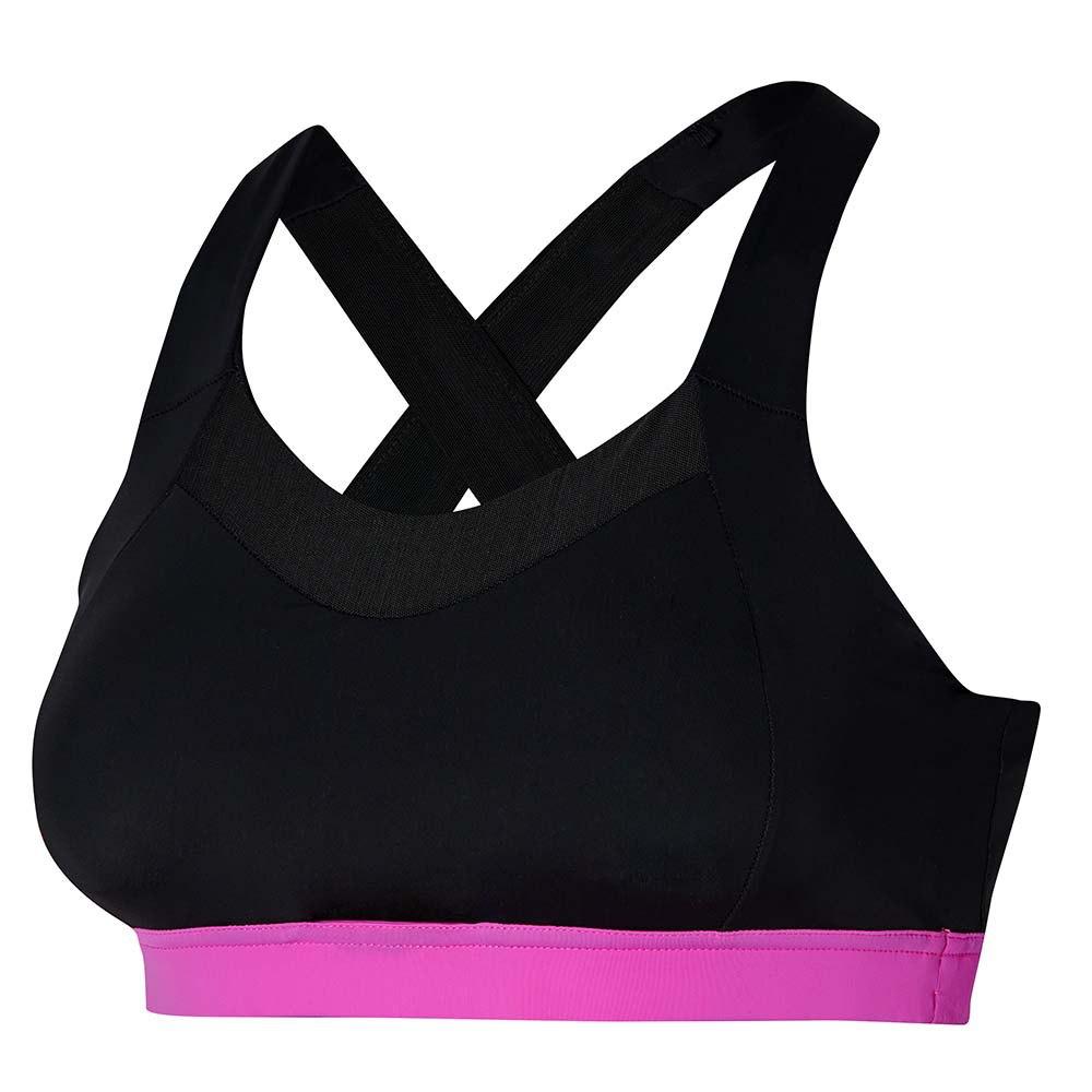 Mizuno High Support Sports Top Schwarz XS Frau von Mizuno