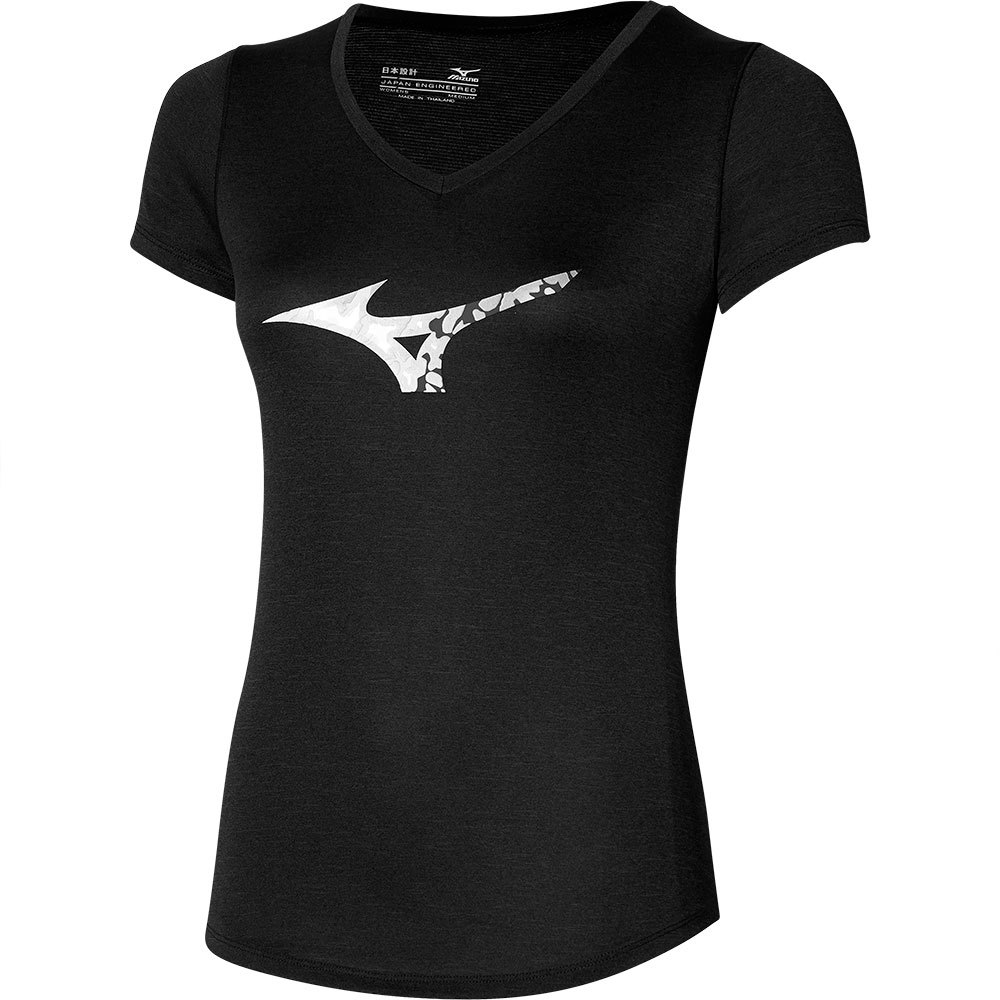 Mizuno Impulse Core Rb Short Sleeve T-shirt Schwarz M Frau von Mizuno