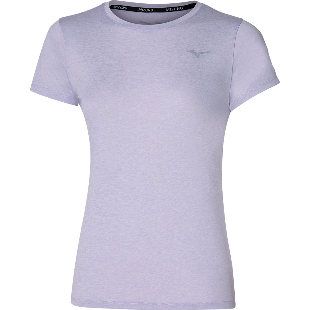 Mizuno Impulse Core Short Sleeve T-shirt Lila L Frau Mizuno Impulse Core Short Sleeve T-shirt Lila L Frau von Mizuno