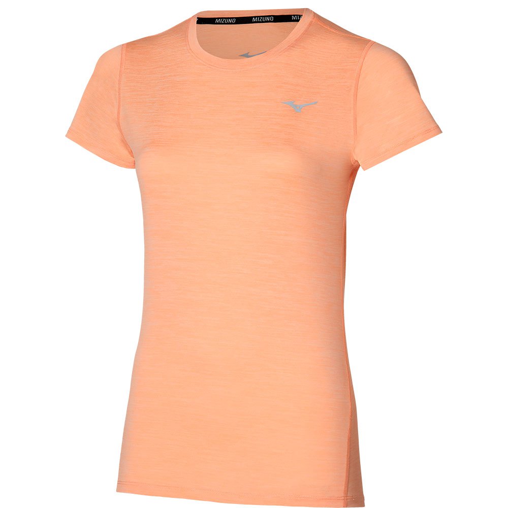 Mizuno Impulse Core Short Sleeve T-shirt Orange S Frau von Mizuno