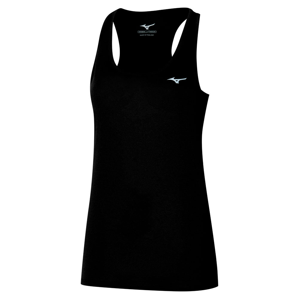 Mizuno Impulse Core Sleeveless T-shirt Schwarz S Frau von Mizuno