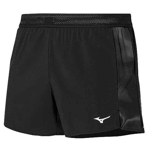 Mizuno J2GBA502-09 Premium AERO Split 4.5 Short Shorts Herren Black Größe XL Mizuno J2GBA502-09 Premium AERO Split 4.5 Short Shorts Herren Black Größe XL von Mizuno