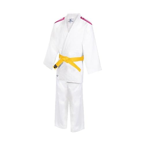 Mizuno Kodomo Judoanzug mit rosa Streifen von Mizuno