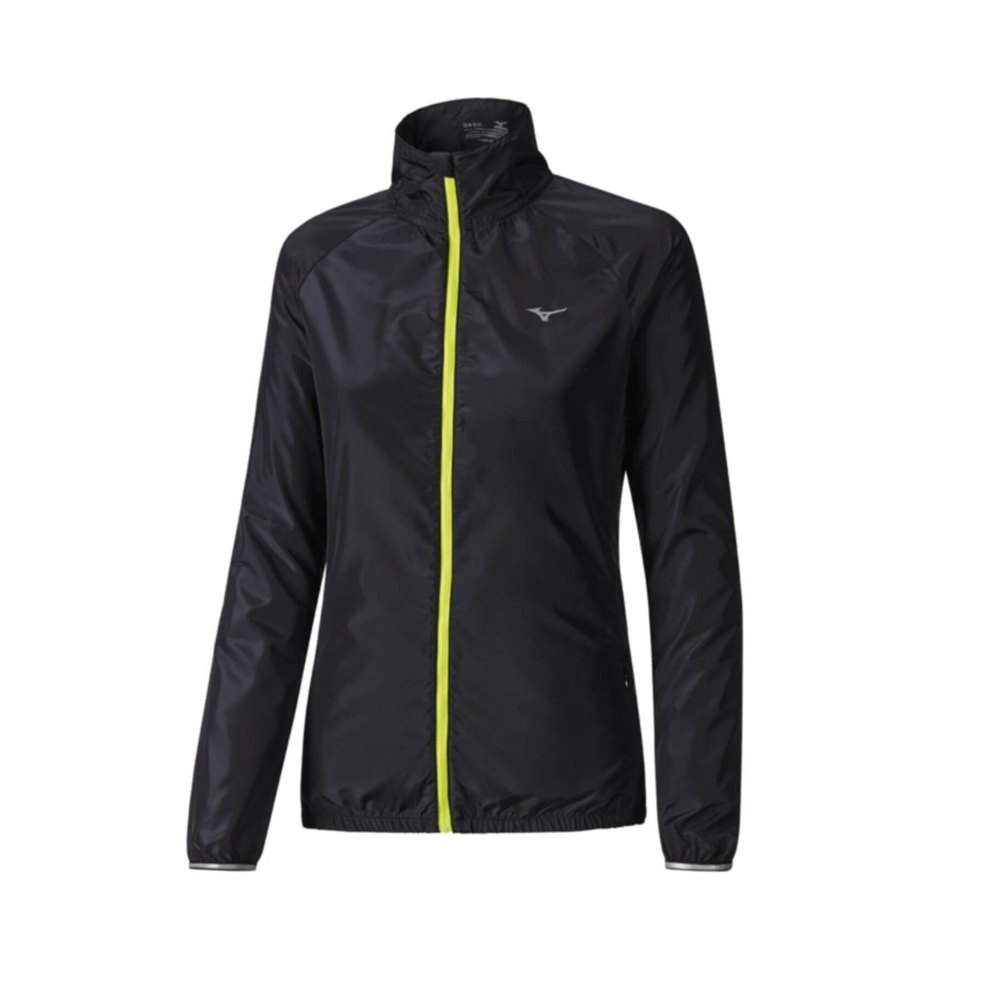 Mizuno Micro Jacket Schwarz 2XL Frau von Mizuno