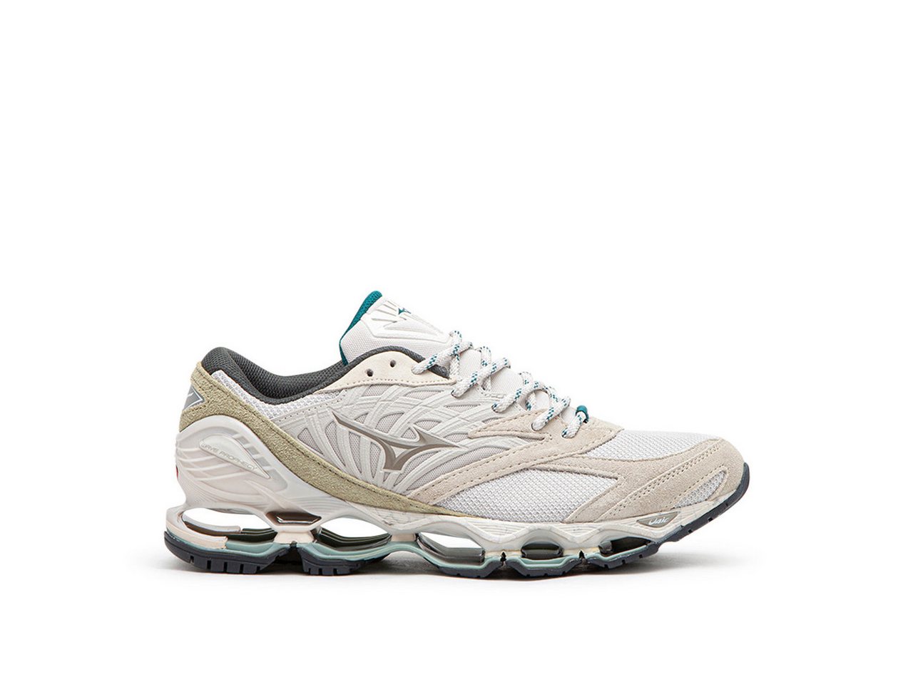 Mizuno Mizuno Wave Prophecy Kizuna "Nomad Pack" (Creme / Grün) Sneaker von Mizuno