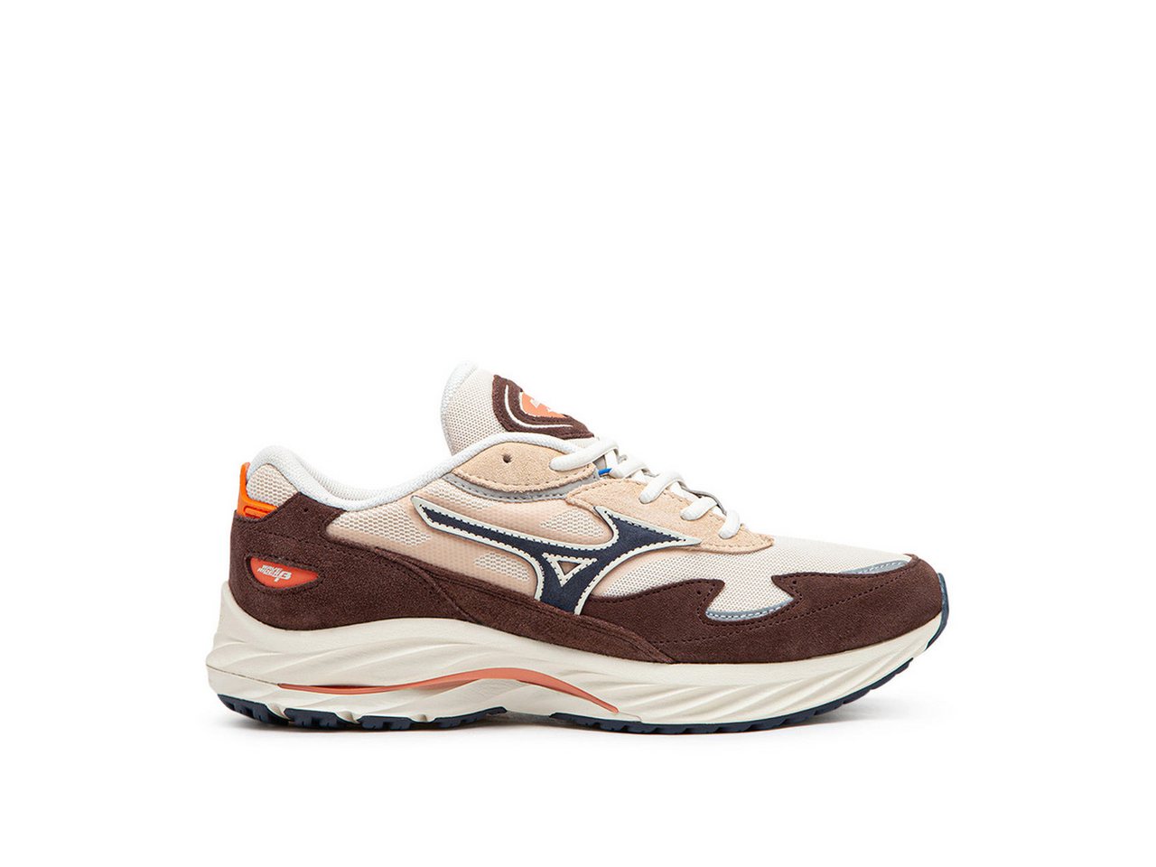 Mizuno Mizuno Wave Rider Beta (Beige / Braun) Sneaker von Mizuno