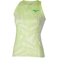 Mizuno Mugen Printed Tank-Top Damen in limette, Größe: S von Mizuno