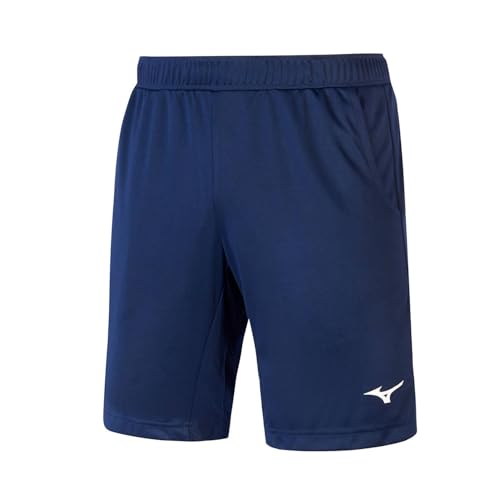 Mizuno Nara Trainng Shorts M für Herren, Herren, Kurze Hose, 32FB0A51, Marineblau, XXL von Mizuno