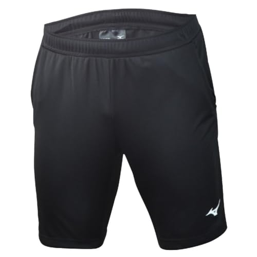 Mizuno Nara Trainng Shorts M für Herren, Herren, Kurze Hose, 32FB0A51, schwarz, L von Mizuno