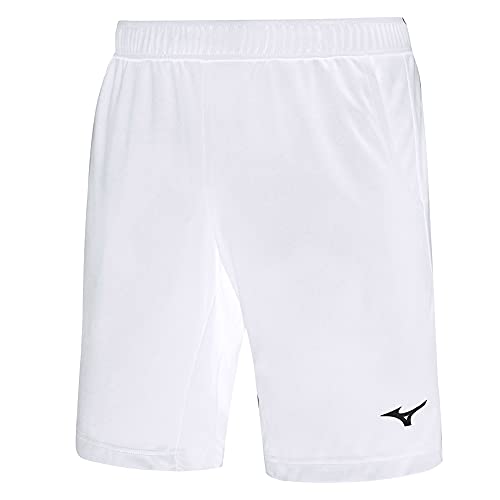 Mizuno Nara Trainng Shorts M für Herren, Herren, Kurze Hose, 32FB0A51, weiß, M von Mizuno