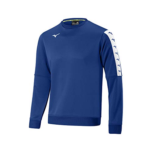 Mizuno Nara Trn SWT M Langarm-T-Shirt für Herren, Herren, Langärmliges Shirt, 32FC9A03, Marineblau, L von Mizuno