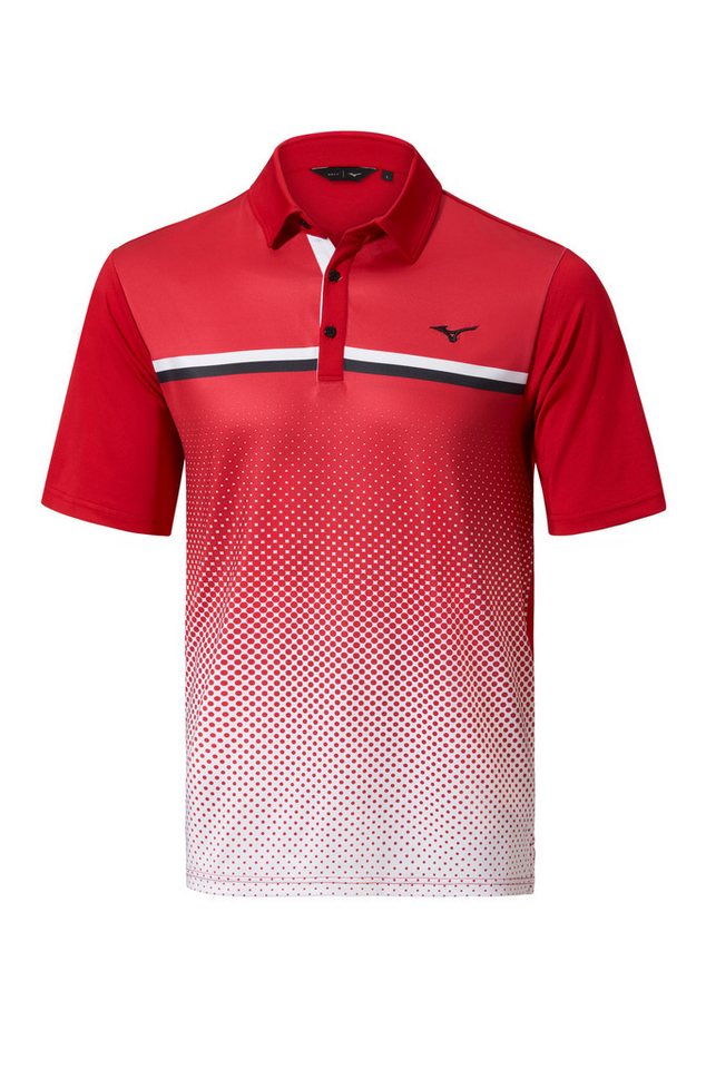 Mizuno Poloshirt Mizuno Golf Polo Move Tech Quick Dry Gradient Rot Herren UK S Mizuno Poloshirt Mizuno Golf Polo Move Tech Quick Dry Gradient Rot Herren UK S von Mizuno
