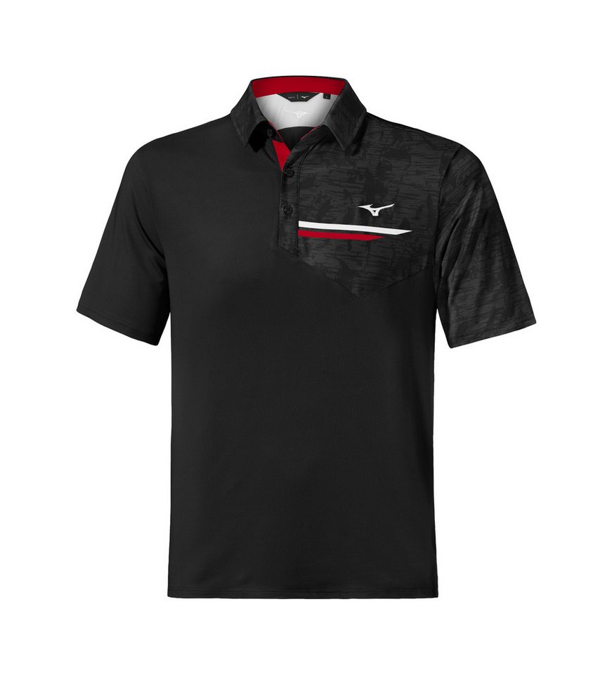 Mizuno Poloshirt Mizuno Golf Polo Quick Dry Hazard Bloc Schwarz Herren UK L Mizuno Poloshirt Mizuno Golf Polo Quick Dry Hazard Bloc Schwarz Herren UK L von Mizuno