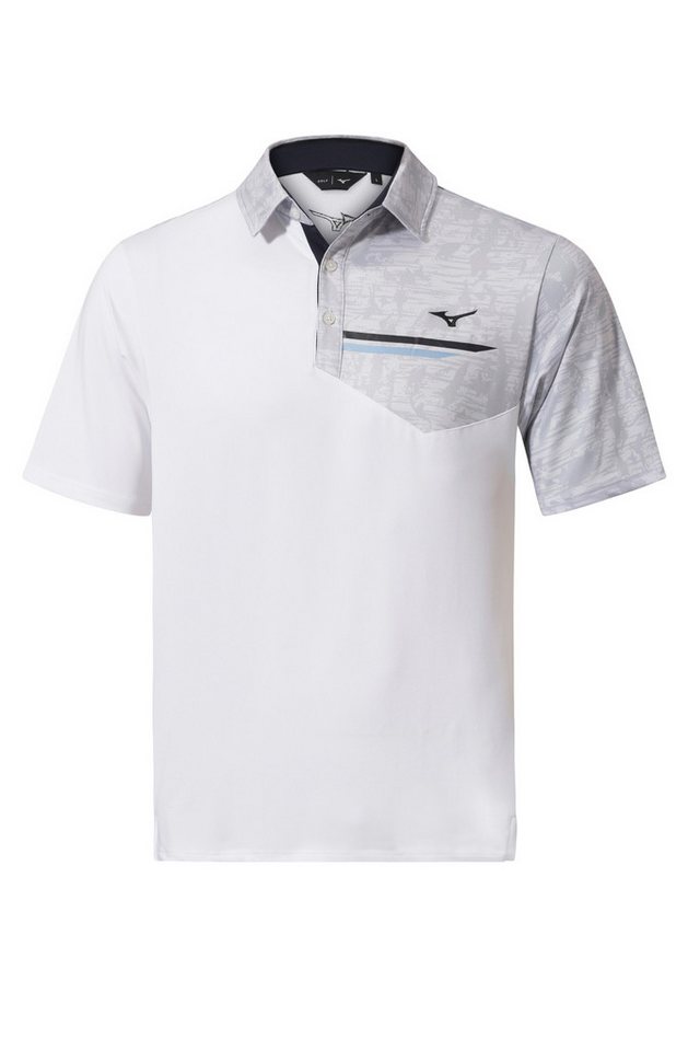 Mizuno Poloshirt Mizuno Golf Polo Quick Dry Hazard Bloc Weiß Herren UK XXL Mizuno Poloshirt Mizuno Golf Polo Quick Dry Hazard Bloc Weiß Herren UK XXL von Mizuno