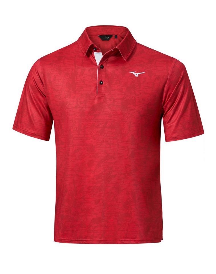 Mizuno Poloshirt Mizuno Golf Polo Quick Dry Hazard Rot Herren UK M Mizuno Poloshirt Mizuno Golf Polo Quick Dry Hazard Rot Herren UK M von Mizuno