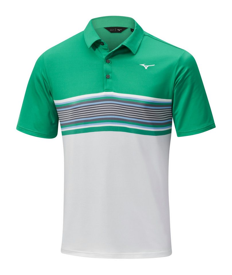 Mizuno Poloshirt Mizuno Golf Polo Quick Dry Oceanic Grün-Weiß Herren XL Mizuno Poloshirt Mizuno Golf Polo Quick Dry Oceanic Grün-Weiß Herren XL von Mizuno